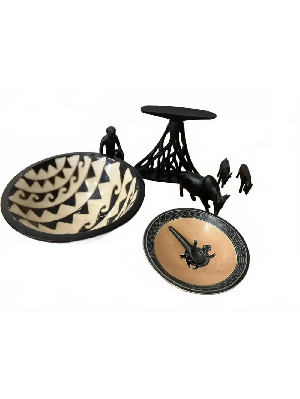 Featured Handcrafted African Tribal Artisan Set Gift- 8 pcs